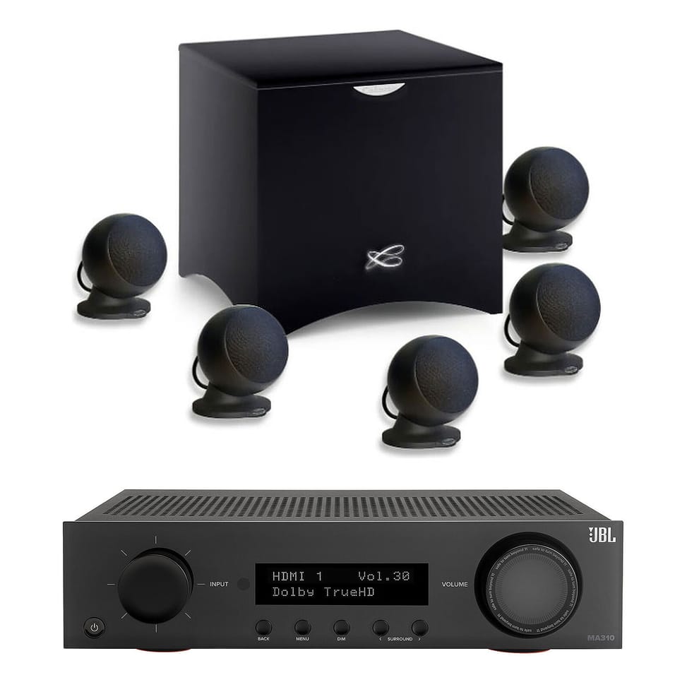 JBL MA310 Noir + Cabasse Alcyone 3 Noir 5.1 — image 1