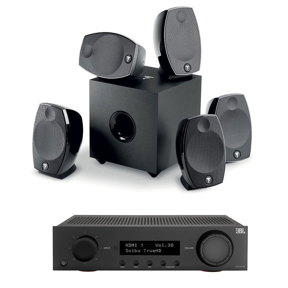 JBL MA310 Noir + Focal Sib Evo 5.1 — image 1