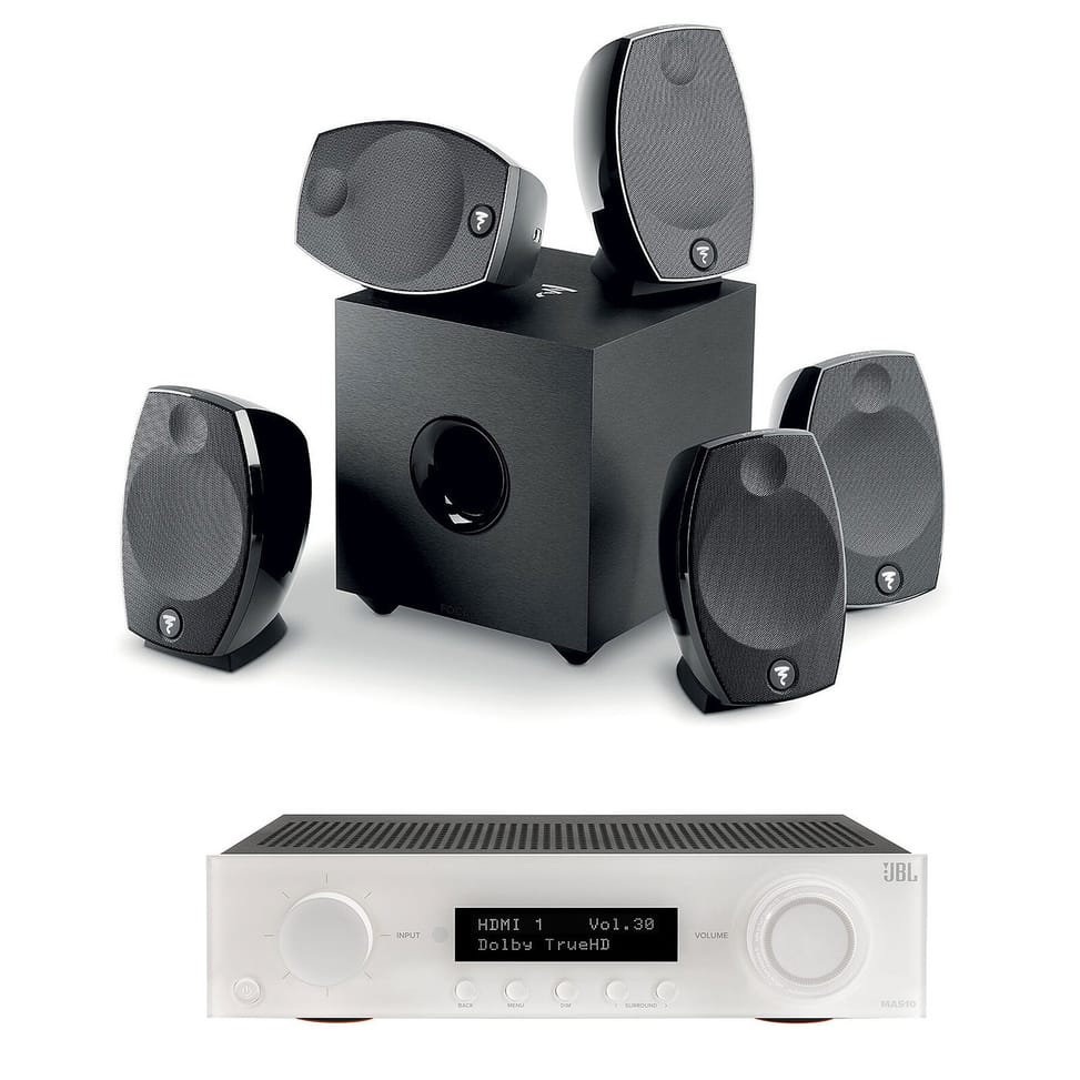 JBL MA510 Blanc + Focal Sib Evo 5.1 — image 1