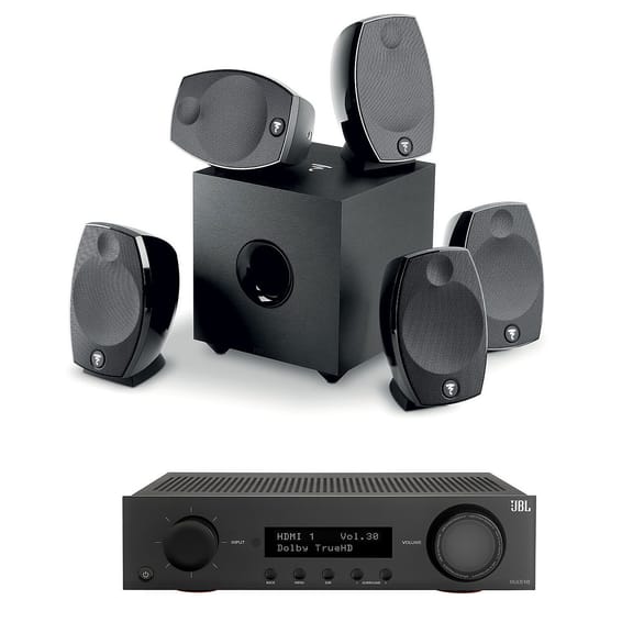 JBL MA510 Noir + Focal Sib Evo 5.1