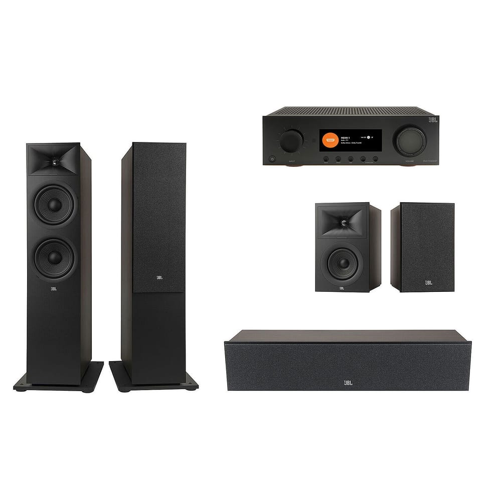 JBL MA7100HP Noir + Pack Stage V2 280F Espresso 5.0 — image 1