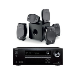 Onkyo TX-NR5100B Noir + Focal Sib Evo 5.1.2 Dolby Atmos