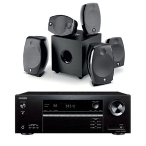Onkyo TX-NR5100B Noir + Focal Sib Evo 5.1.2 Dolby Atmos