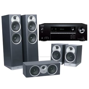 Onkyo TX-NR5100B Noir + Jamo S7-25HCS Bleu Fjord
