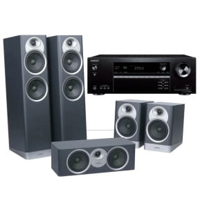 Onkyo TX-NR5100B Noir + Jamo S7-25HCS Bleu Fjord