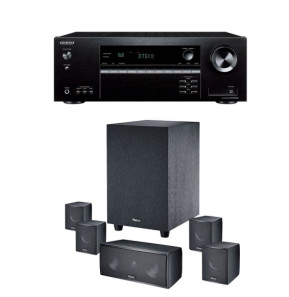Onkyo TX-NR5100B Noir + Magnat Cinema Star 5.1
