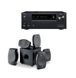 Onkyo TX-NR7100B Noir + Focal Sib Evo 5.1.2 Dolby Atmos