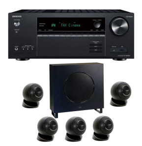 Onkyo TX-NR6100B Noir + Cabasse Eole 4 Noir...