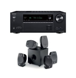 Onkyo TX-NR6100B Noir + Focal Sib Evo 5.1.2 Dolby Atmos