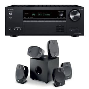 Onkyo TX-NR6100B Noir + Focal Sib Evo 5.1.2 Dolby Atmos