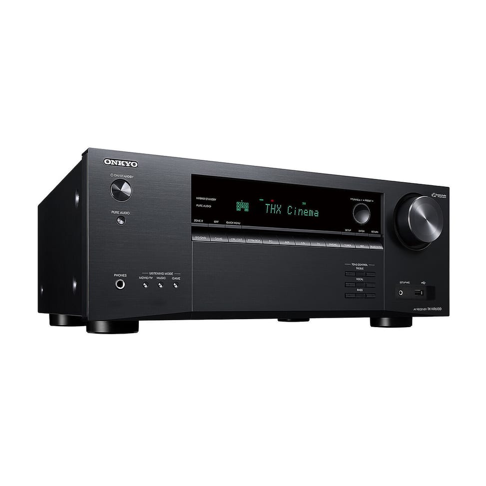 Onkyo TX-NR6100B Noir + Klipsch Reference Theater Pack 5.0 + R-8SW — image 2
