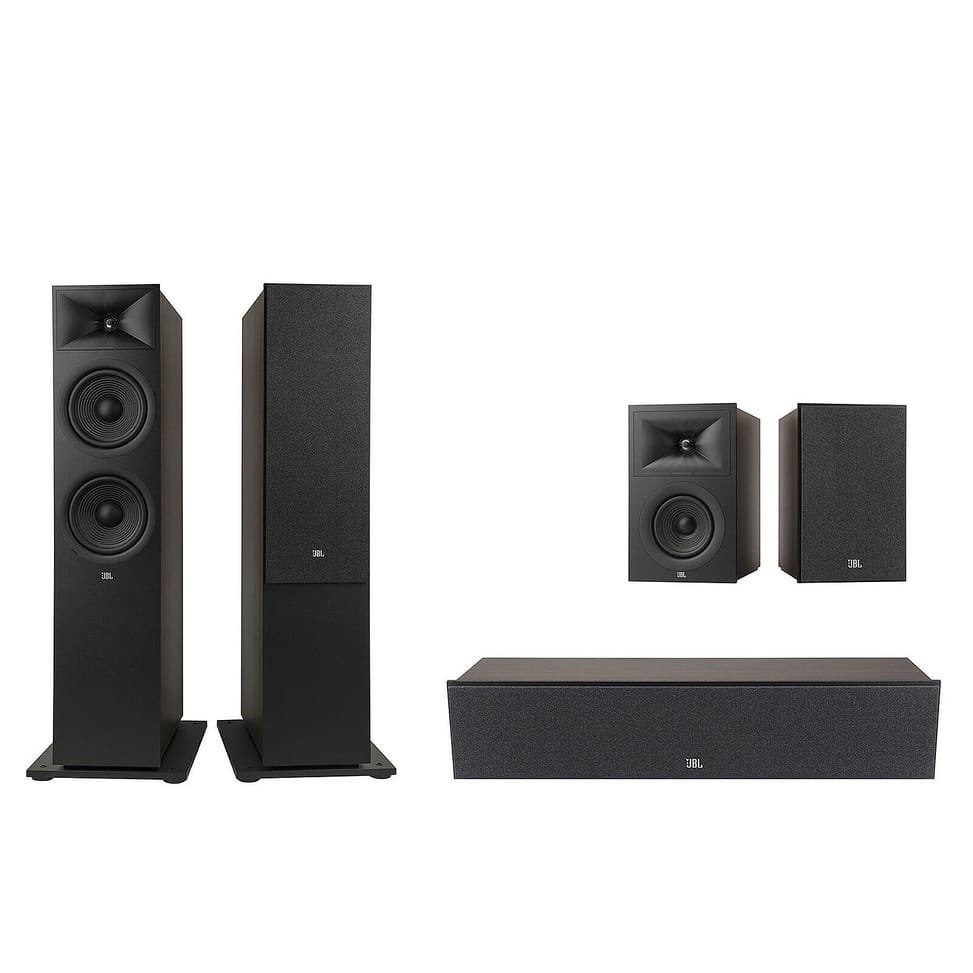 Onkyo TX-NR7100B Noir + JBL Pack Stage V2 280F Espresso 5.0 — image 4