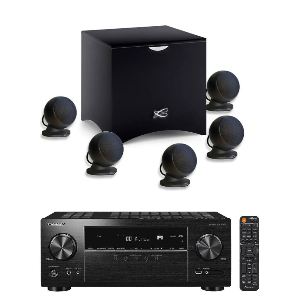 Pioneer VSX-935 Noir + Cabasse Alcyone 3 Noir 5.1