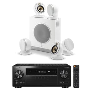 Pioneer VSX-935 Noir + Focal Dôme Flax Pack 5.1 Blanc