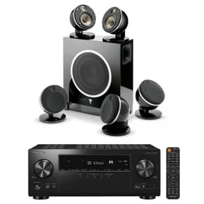 Pioneer VSX-935 Noir + Focal Dôme Flax Pack 5.1 Noir