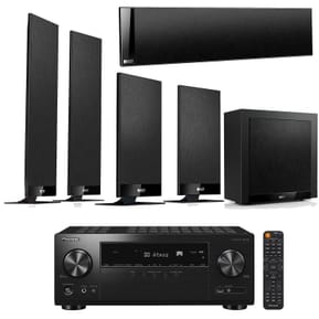 Pioneer VSX-935 Noir + KEF T205