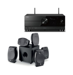 Yamaha RX-A2A Noir + Focal Sib Evo 5.1.2 Dolby Atmos