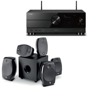 Yamaha RX-A2A Noir + Focal Sib Evo 5.1.2 Dolby Atmos