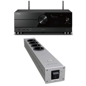 Yamaha RX-A2A Noir + Taga Harmony PF-400USB Argent