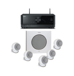 Yamaha RX-V4A Noir + Cabasse Eole 4 Blanc