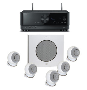 Yamaha RX-V4A Noir + Cabasse Eole 4 Blanc