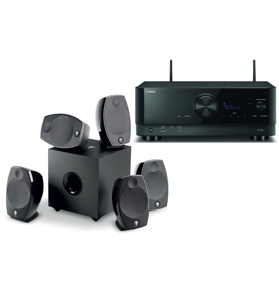 Yamaha RX-V6A Noir + Focal Sib Evo 5.1
