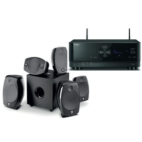 Yamaha RX-V6A Noir + Focal Sib Evo 5.1.2 Dolby Atmos