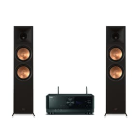 Yamaha RX-V6A Noir + Klipsch RP-8060FA II Noyer