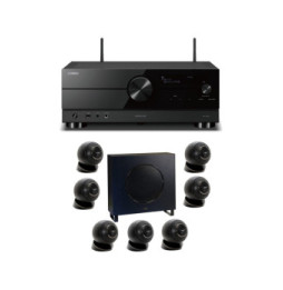 Yamaha RX-A2A Noir + Cabasse Eole 4 Noir 7.1