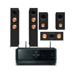 Yamaha RX-V6A Noir + Klipsch R605-FA HCM 5.0