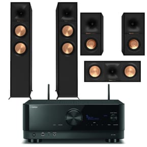 Yamaha RX-V6A Noir + Klipsch R605-FA HCM 5.0