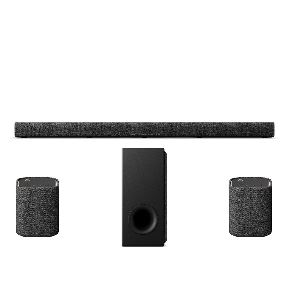 Yamaha SR-X40A + SW-X100A + WS-X1A (Paire) Gris carbone