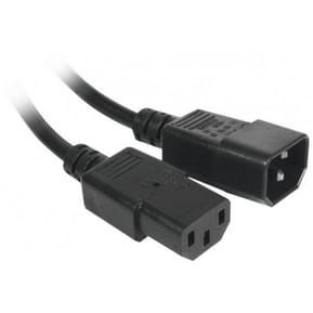 Rallonge d'alimentation pour PC, moniteur et onduleur (5 m) - (coloris noir) — image 2