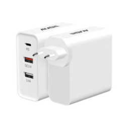 Akashi Chargeur de Voyage 32W Universel 4-en-1