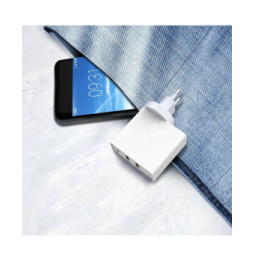 Akashi Chargeur de Voyage 32W Universel 4-en-1