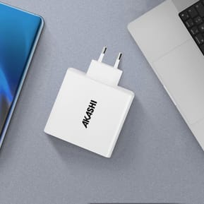 Akashi Chargeur Secteur 60W 6A USB-C + 3x USB-A — image 3