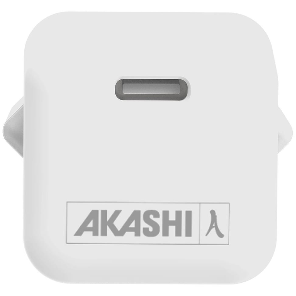 Akashi Chargeur secteur USB-C 30W Origine France Garantie Blanc — image 2