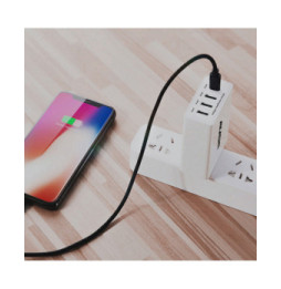 Akashi Turbo Chargeur Secteur 4 USB 5A