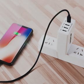 Akashi Turbo Chargeur Secteur 4 USB 5A — image 5