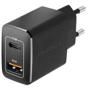 Akashi Chargeur Secteur 20W USB-A Quick Charge...
