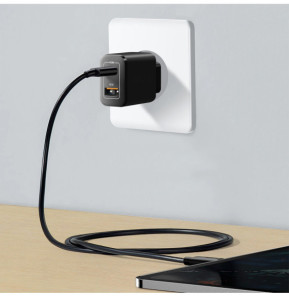 Akashi Chargeur Secteur 20W USB-A Quick Charge 3.0 Noir