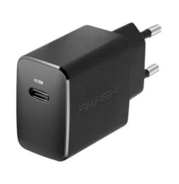Akashi Chargeur secteur intelligent 3A USB-C 20W Noir