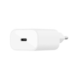 Belkin Lot de 5x Chargeurs Secteur USB-C 25 W pour iPhone (20 W) et Samsung (25 W) - Blanc
