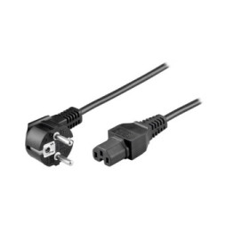 Goobay Cordon d'alimentation C15 - 2 mètres (Noir)