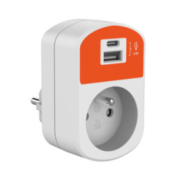 Mobility Lab Prise/Chargeur Rapide USB-A & USB-C