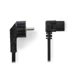 Nedis Câble d'alimentation coudé pour PC,...