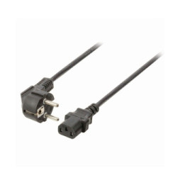 Nedis Câble d'alimentation pour PC, moniteur et onduleur noir - 2 mètres
