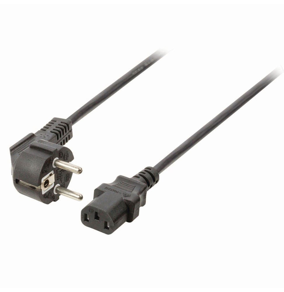 Nedis Câble d'alimentation pour PC, moniteur et onduleur noir - 3 mètres