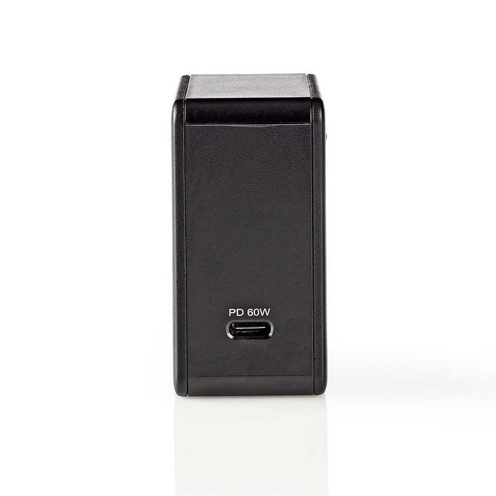 Nedis Chargeur mural USB-C 65W (Noir) — image 2