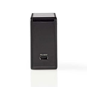 Nedis Chargeur mural USB-C 65W (Noir) — image 2